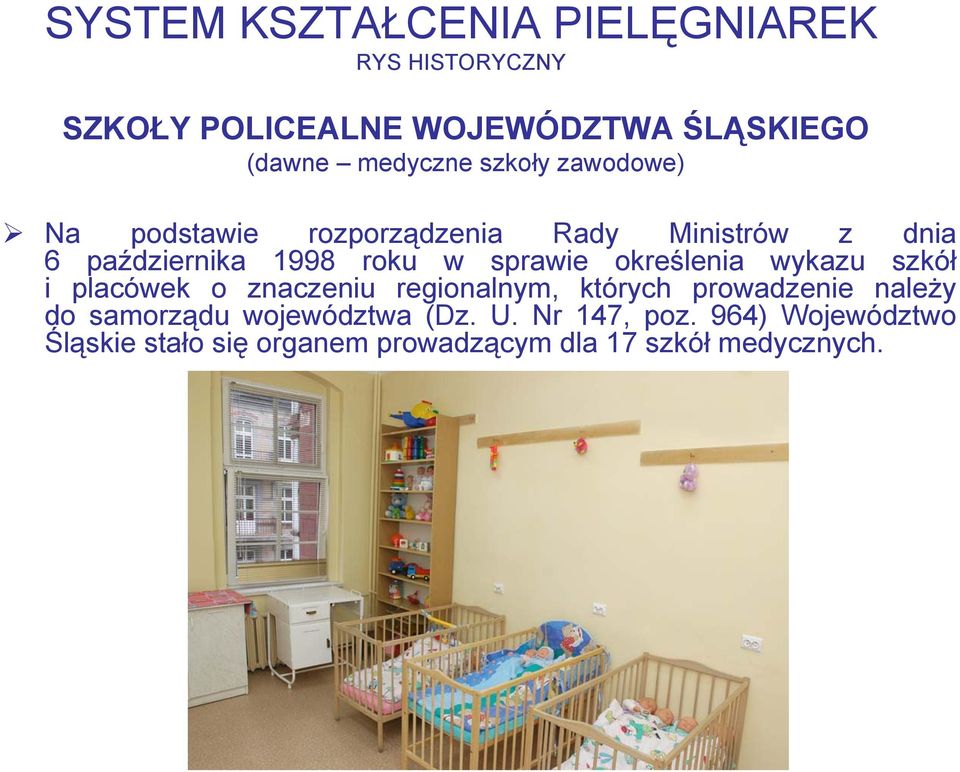 określenia wykazu szkół i placówek o znaczeniu regionalnym, których prowadzenie należy do samorządu