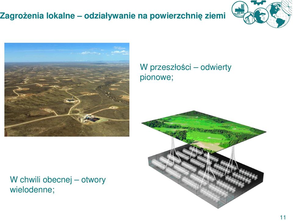 ziemi W przeszłości odwierty
