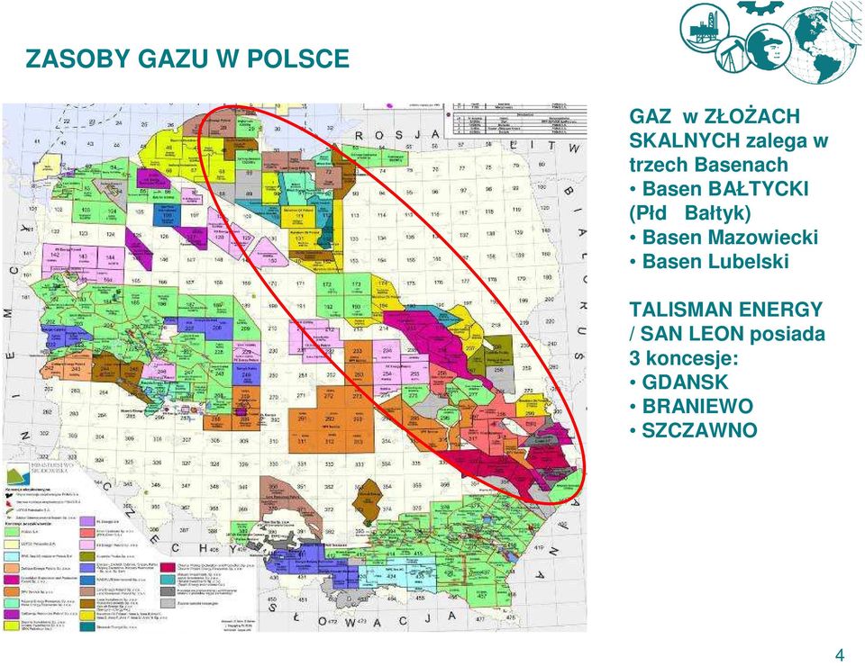 Basen Mazowiecki Basen Lubelski TALISMAN ENERGY /