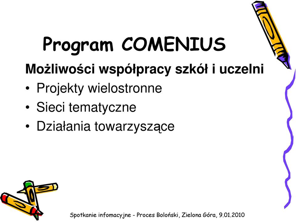 Projekty wielostronne Sieci