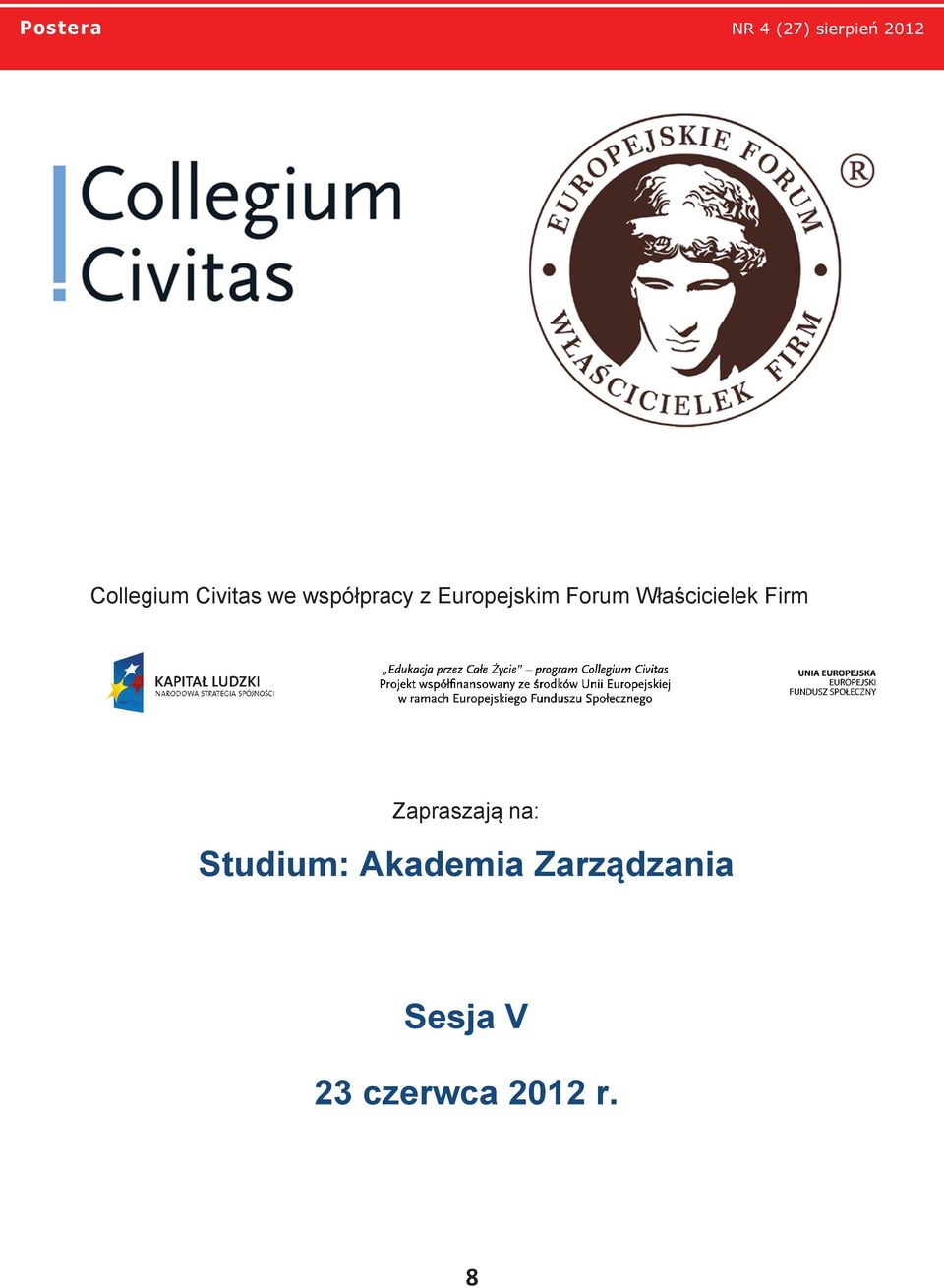 Zapraszają na: Studium: Akademia