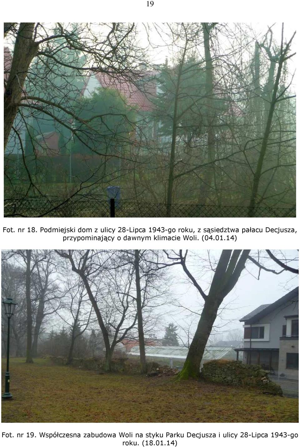 pałacu Decjusza, przypominający o dawnym klimacie Woli. (04.