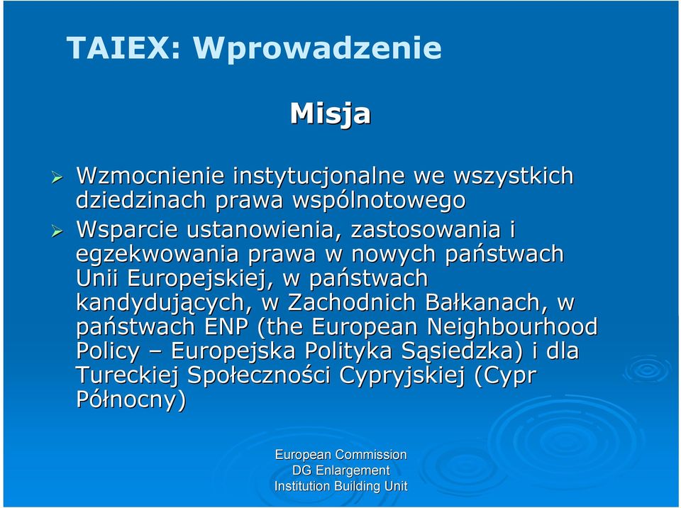 Europejskiej, w państwach kandydujących, w Zachodnich Bałkanach, w państwach ENP (the( European