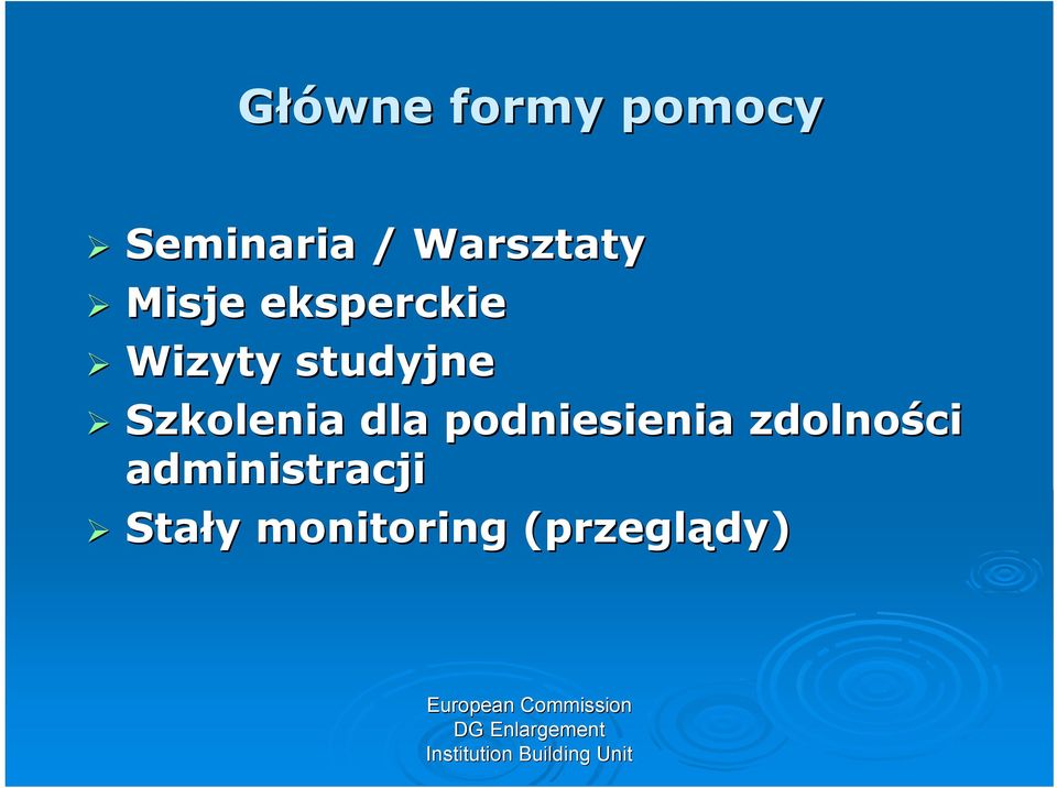 studyjne Szkolenia dla podniesienia