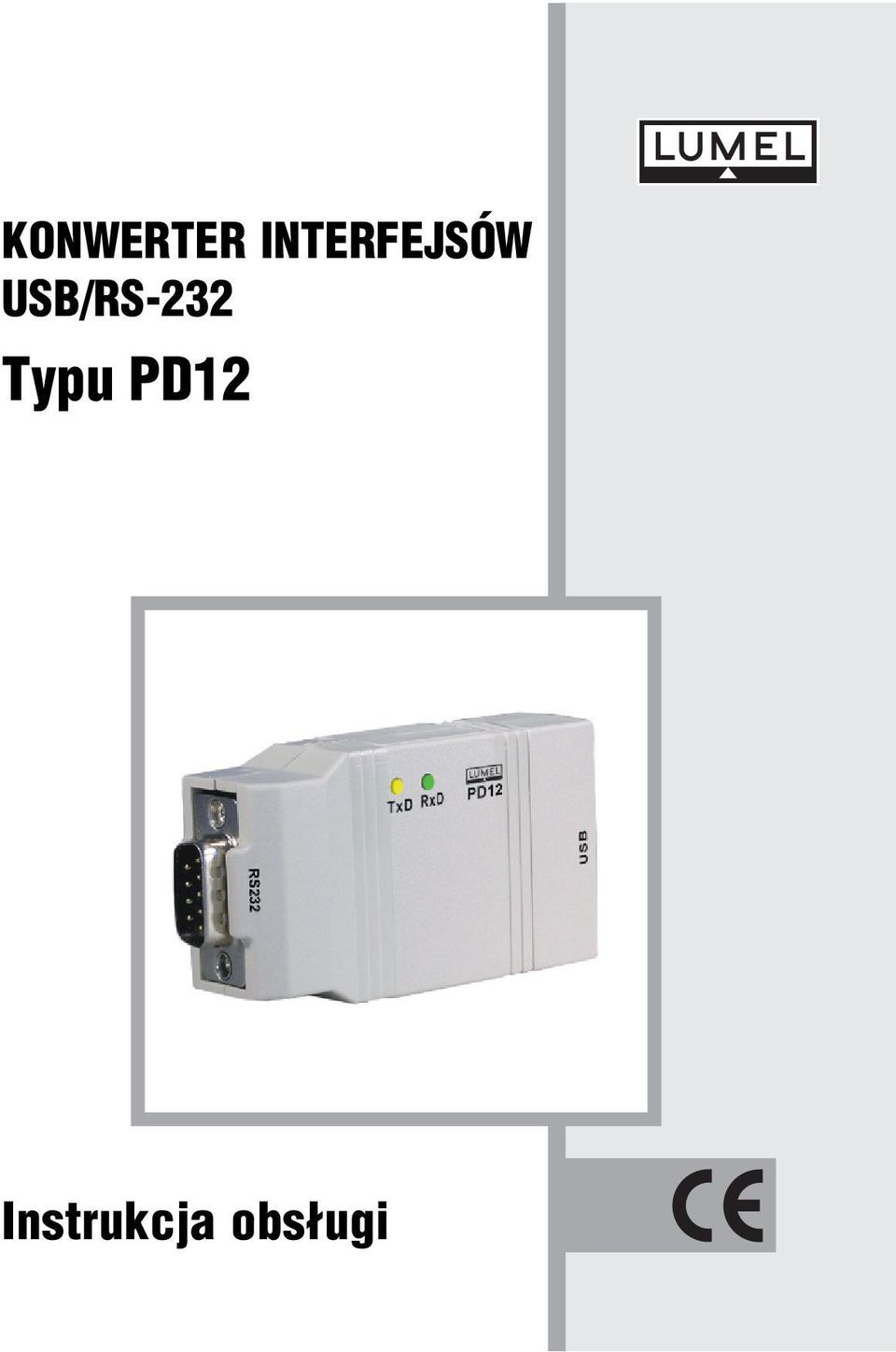 USB/RS-232 Typu