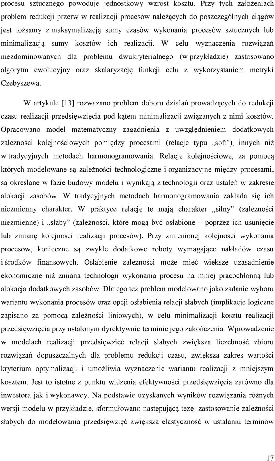kosztów ich realizacji.