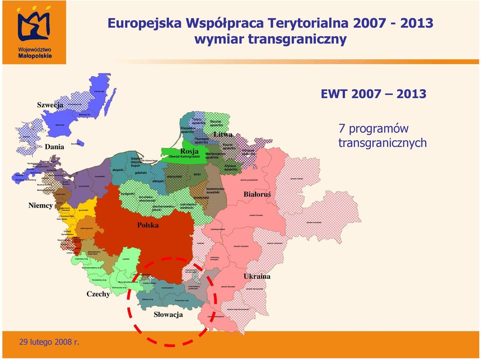 Oderland gorzowski koszaliński koszaliński słupski słupski bydgoski Gdańsk- Gdańsk-Gdynia-Sopot Gdynia- Sopot gdański gdański olsztyński elbląski toruńskowłocławski ciechanowskopłocki Klaipedos