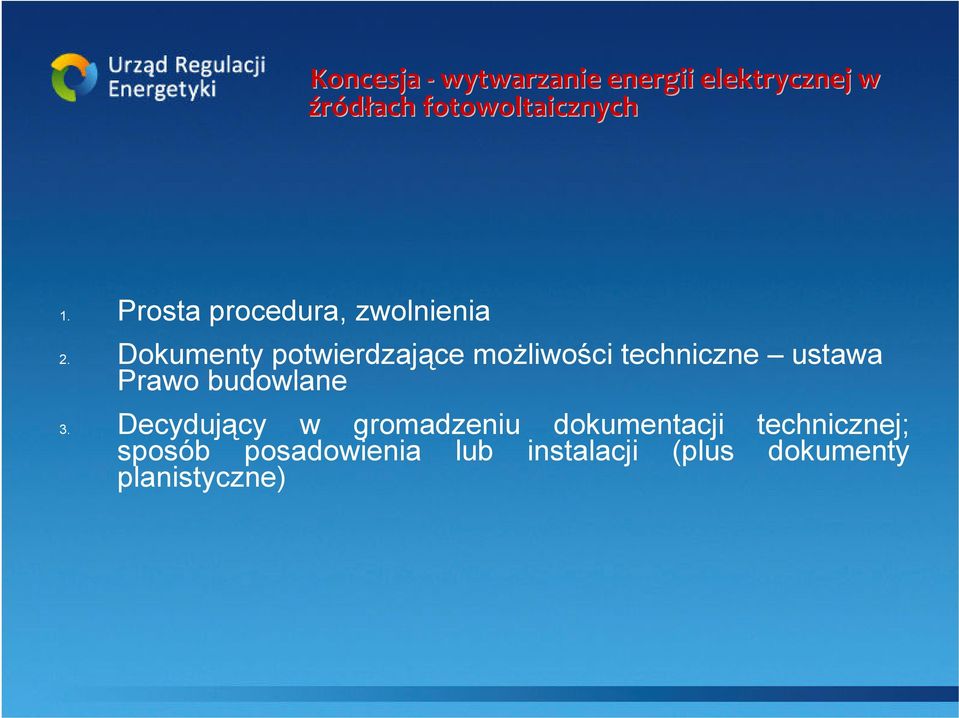 Dokumenty potwierdzające moŝliwości techniczne ustawa Prawo budowlane 3.