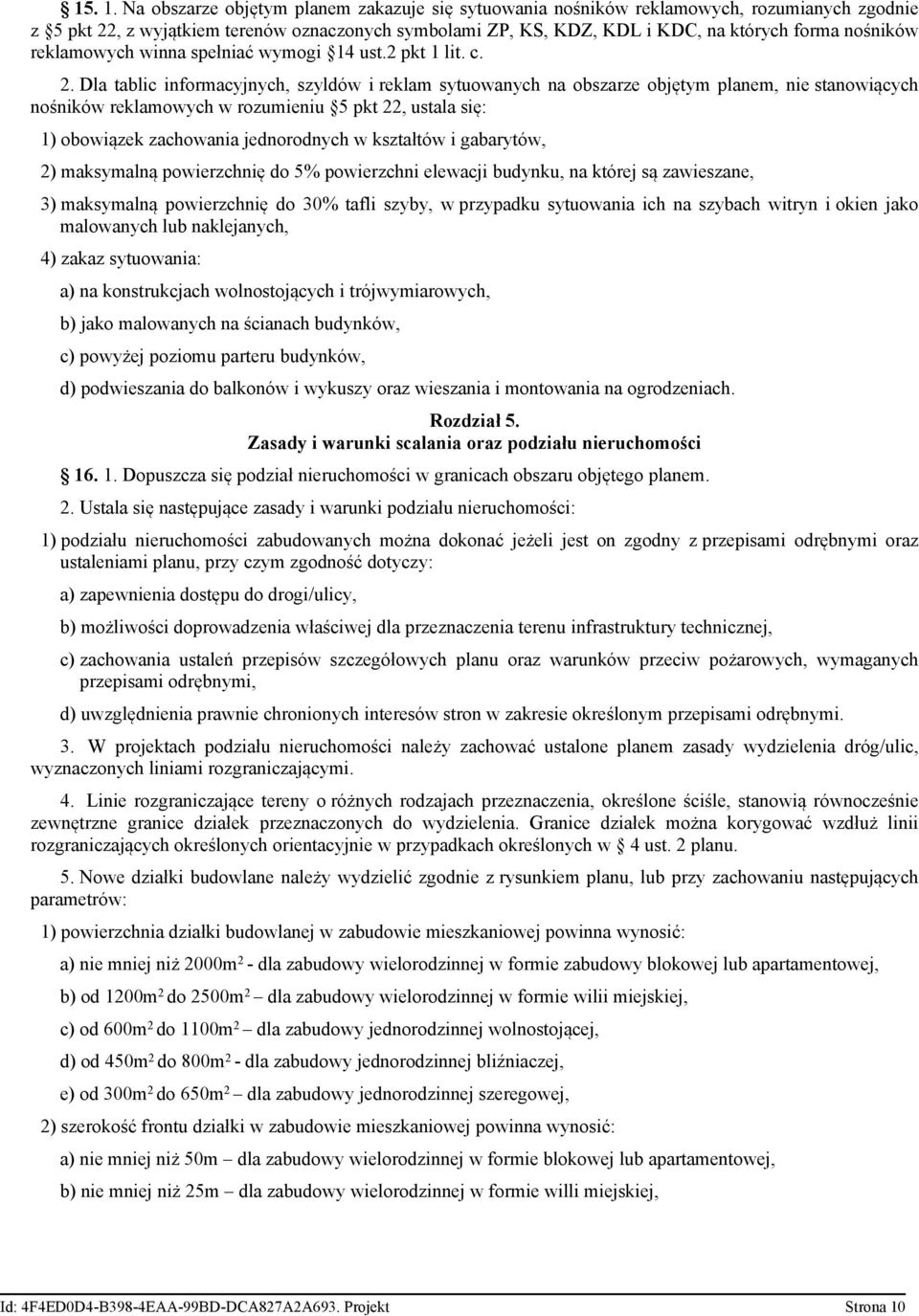 reklamowych winna spełniać wymogi 14 ust.2 pkt 1 lit. c. 2.