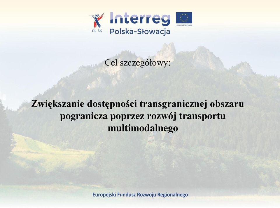 obszaru pogranicza poprzez