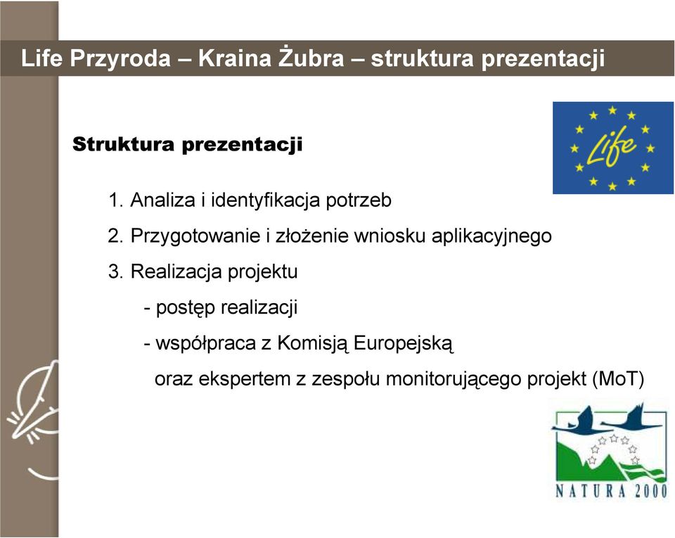 Przygotowanie i złoŝenie wniosku aplikacyjnego 3.