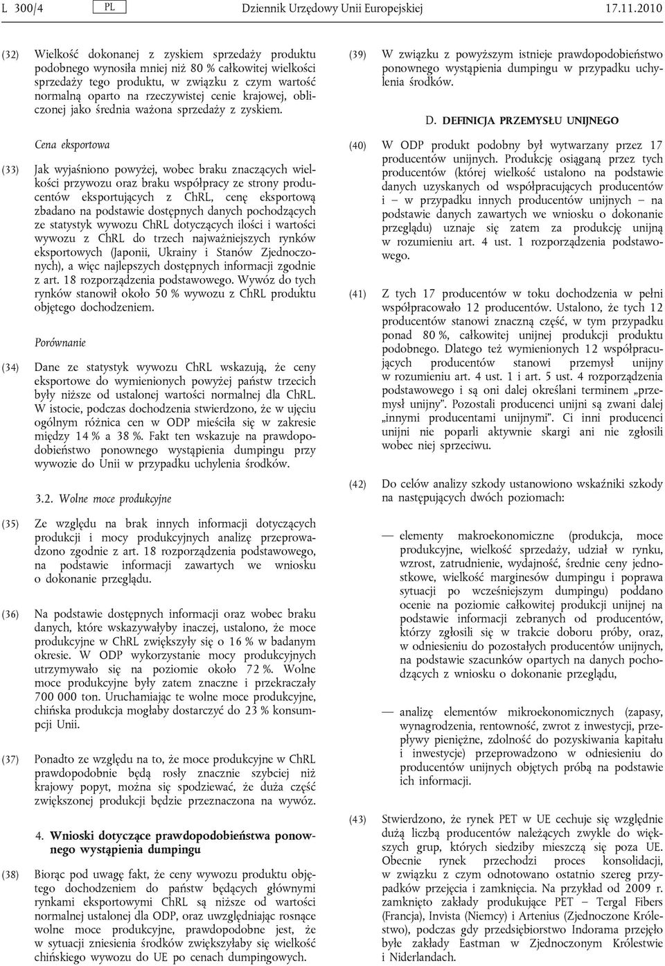 cenie krajowej, obliczonej jako średnia ważona sprzedaży z zyskiem.