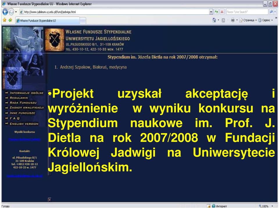 Prof. J.
