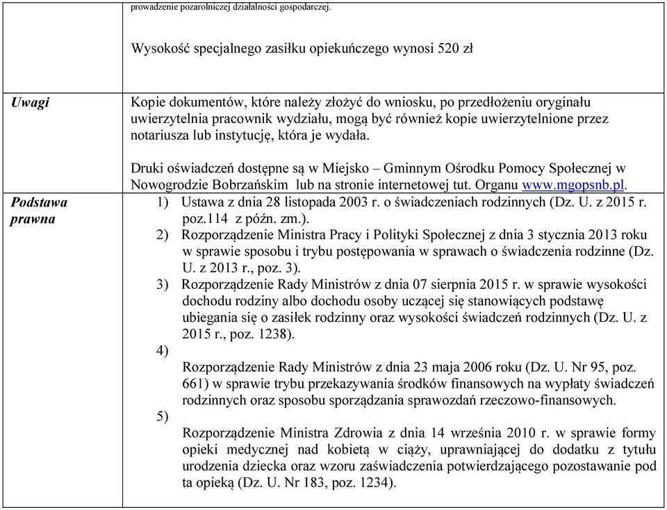 również kopie uwierzytelnione przez notariusza lub instytucję, która je wydała.