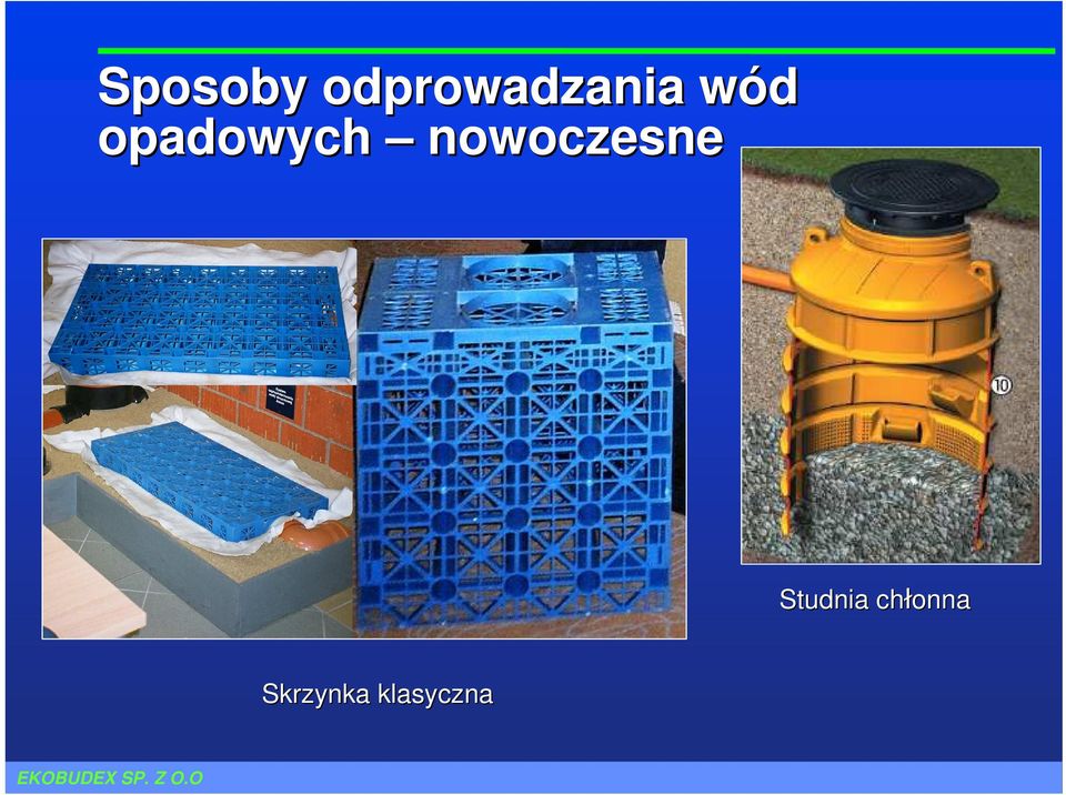 opadowych nowoczesne