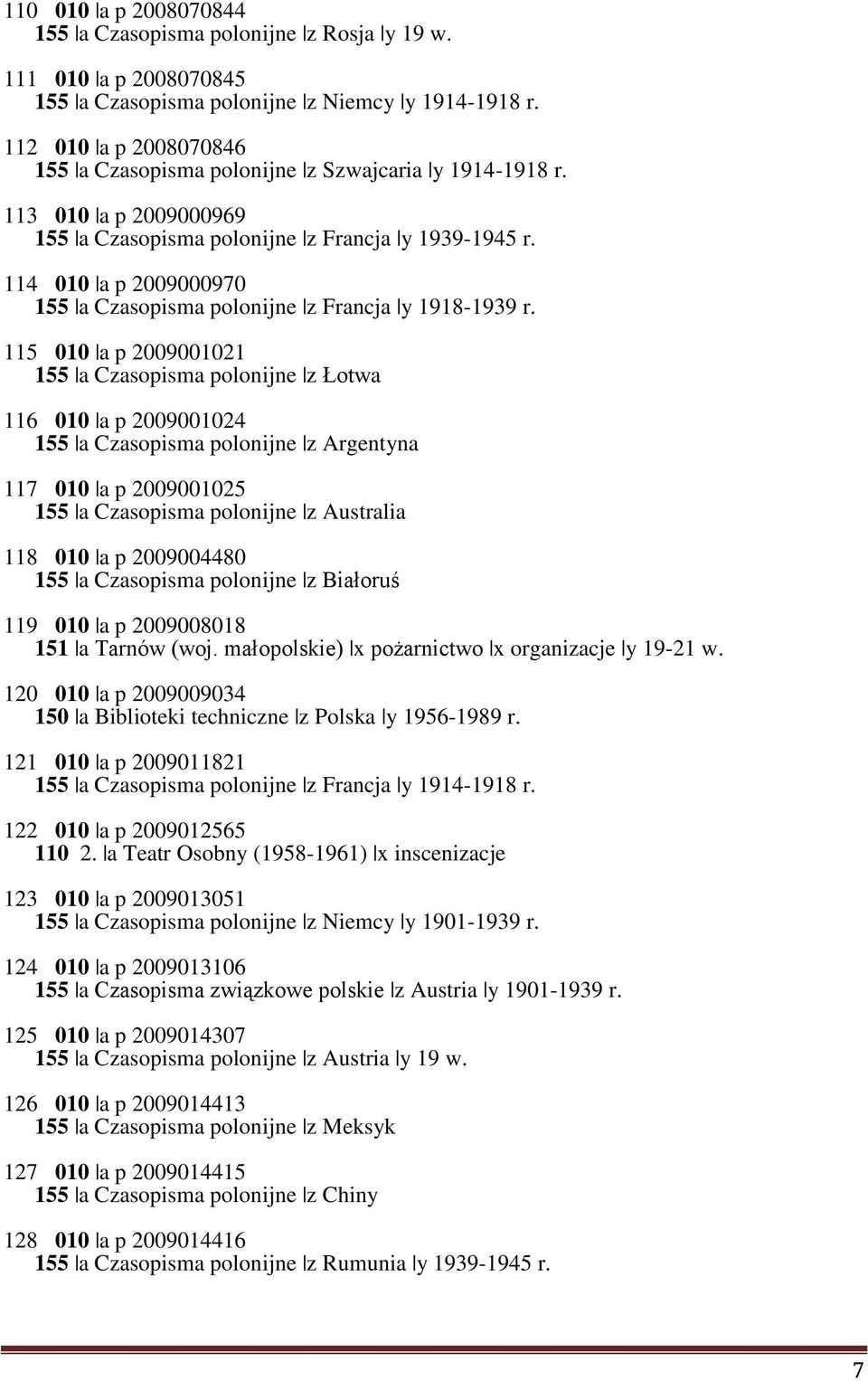 114 010 a p 2009000970 155 a Czasopisma polonijne z Francja y 1918-1939 r.