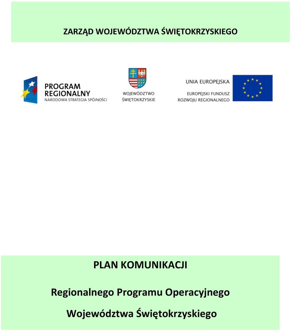 Regionalnego Programu