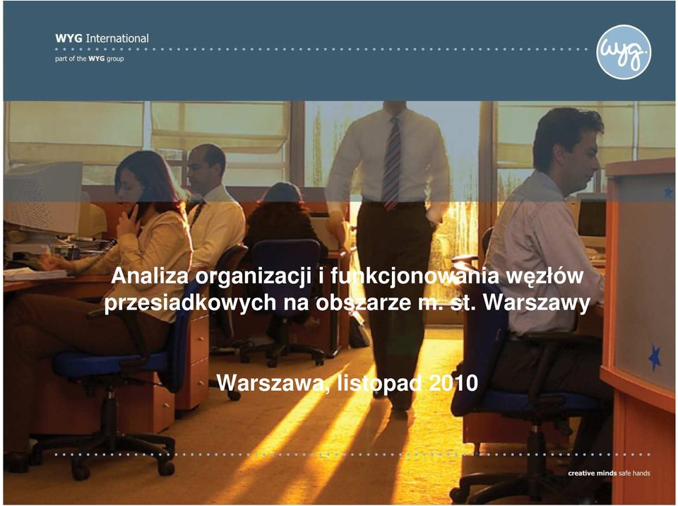 węzłów przesiadkowych na obszarze