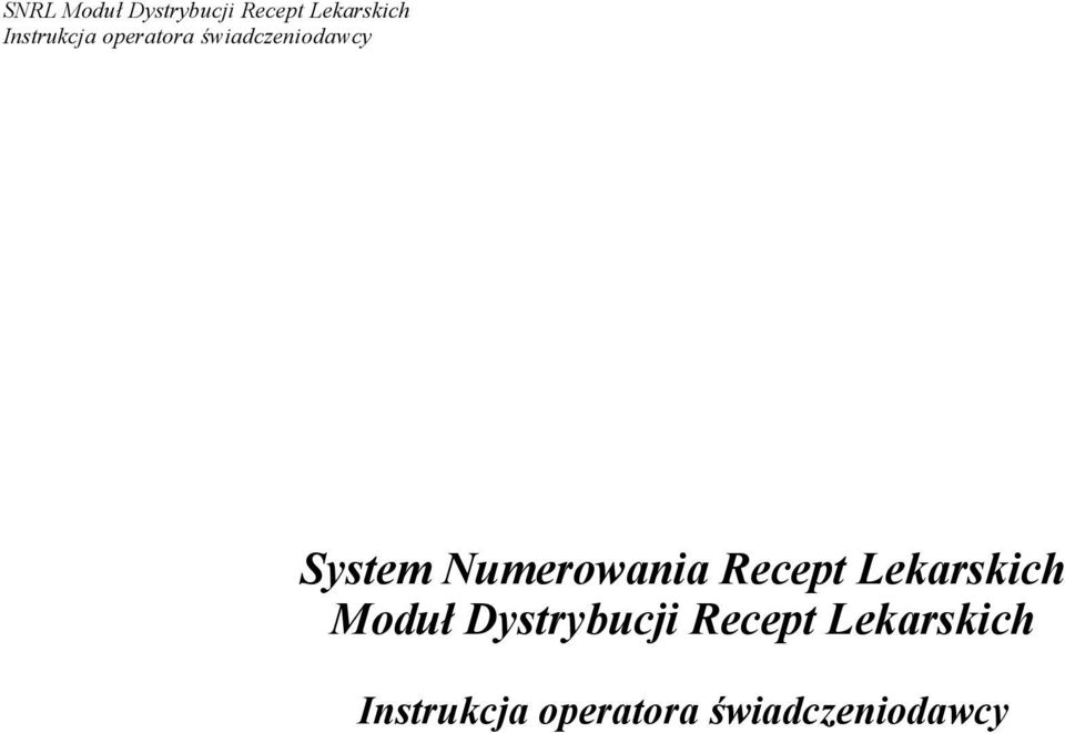 Recept Lekarskich