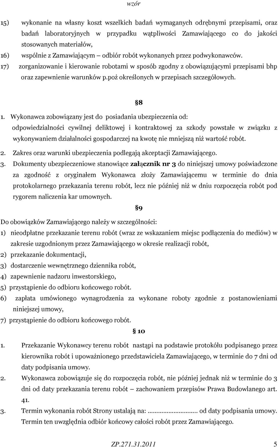 poż określonych w przepisach szczegółowych. 8 1.