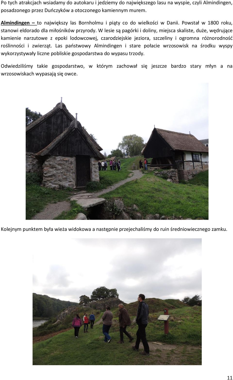 W lesie są pagórki i doliny, miejsca skaliste, duże, wędrujące kamienie narzutowe z epoki lodowcowej, czarodziejskie jeziora, szczeliny i ogromna różnorodność roślinności i zwierząt.