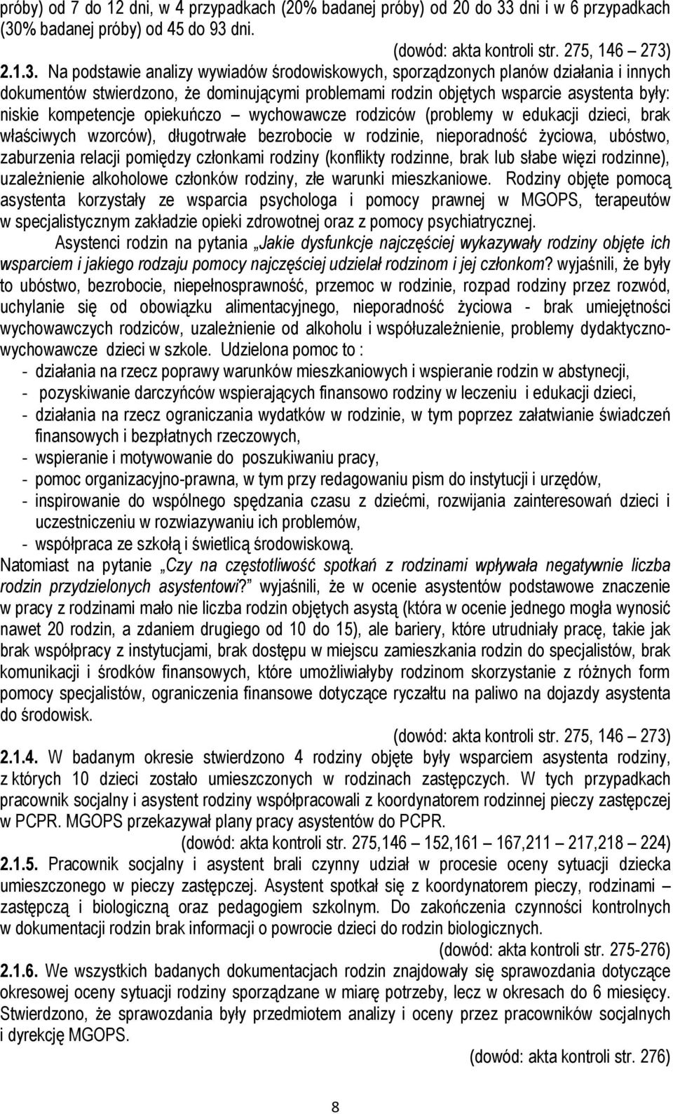 % badanej próby) od 45 do 93 