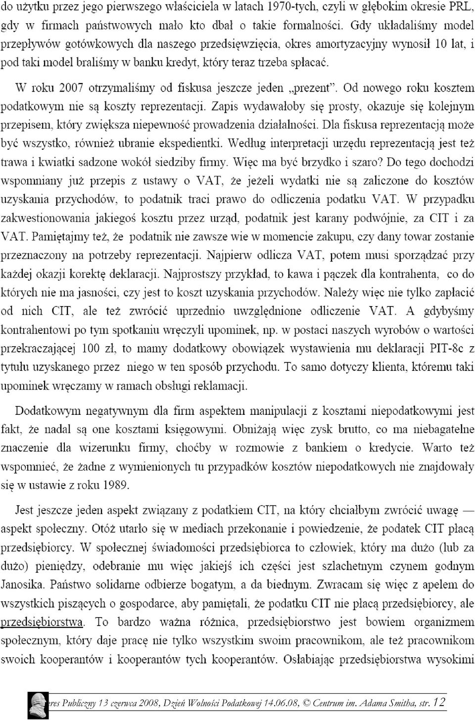 Wolności Podatkowej 14.06.