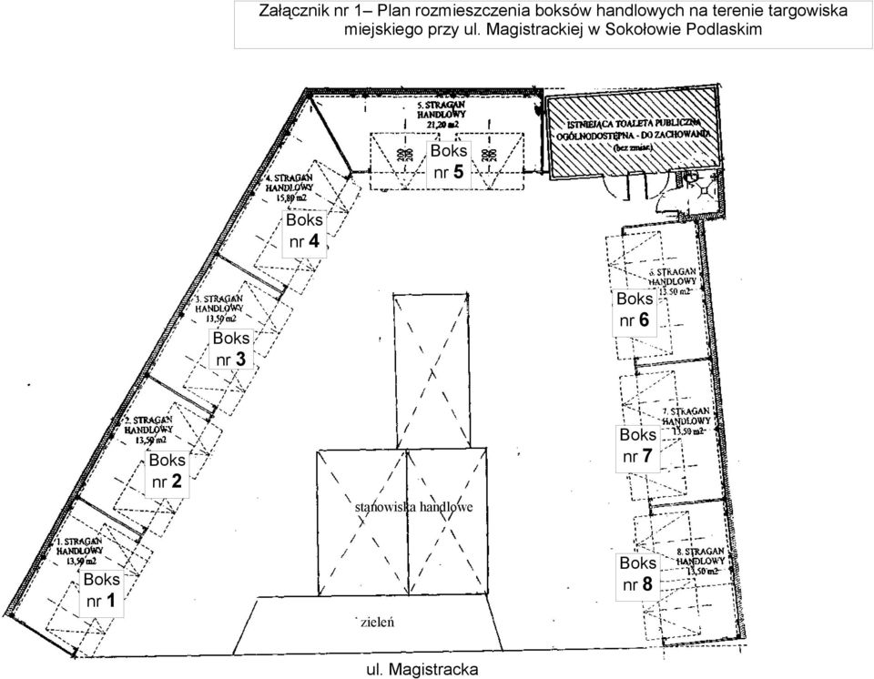 Magistrackiej w Sokołowie Podlaskim nr 5 nr 4 nr 3 nr