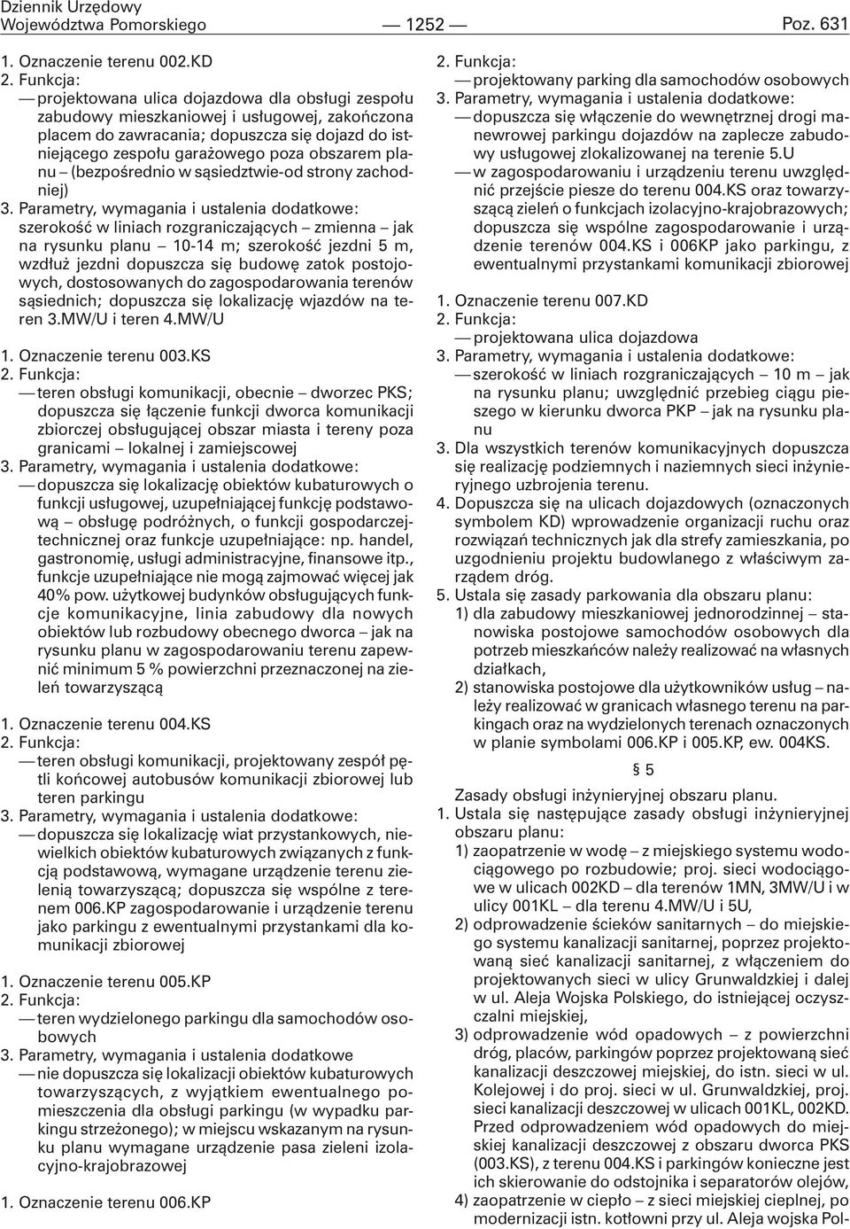 planu (bezpoœrednio w s¹siedztwie-od strony zachodniej) 3.