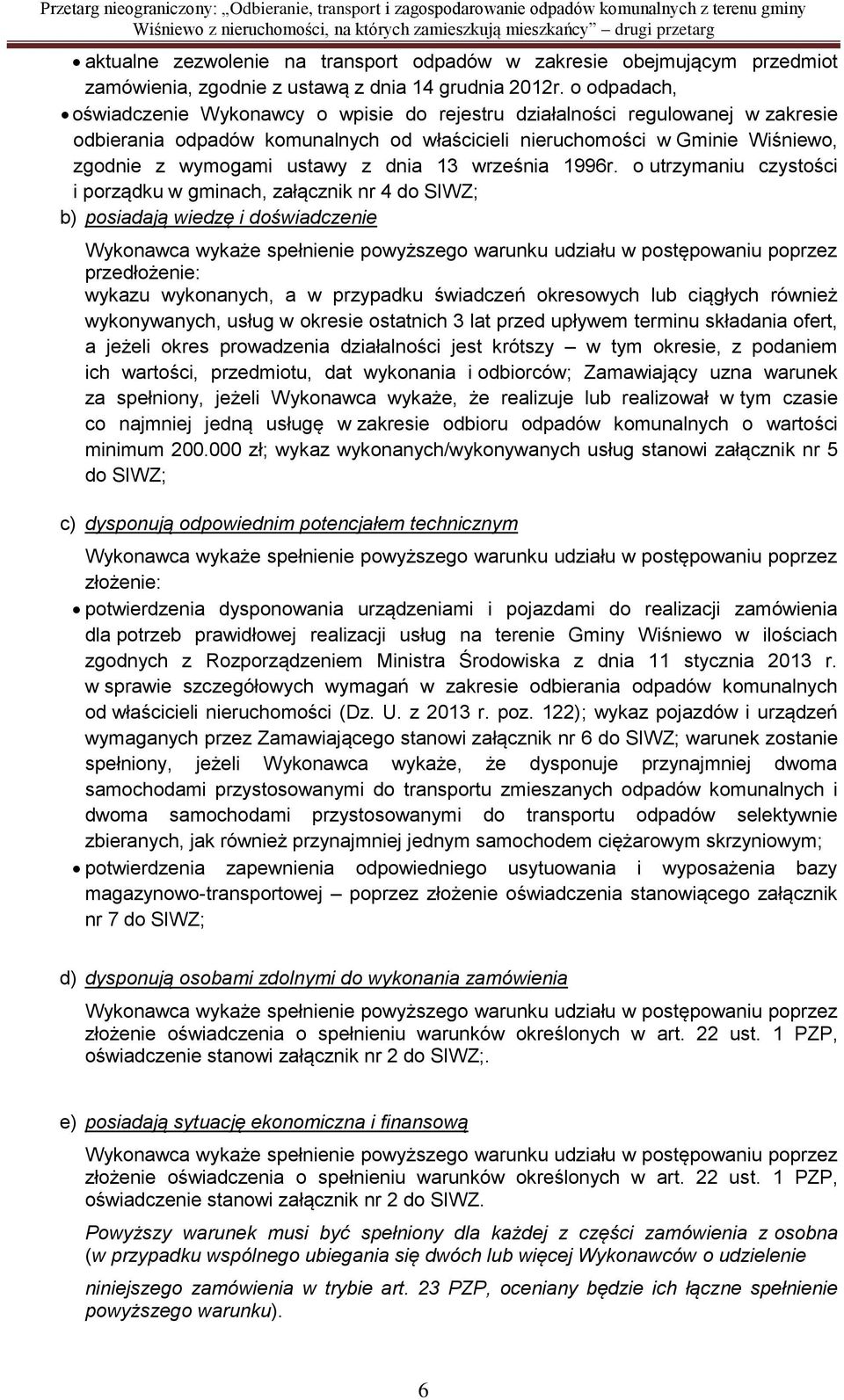 dnia 13 września 1996r.