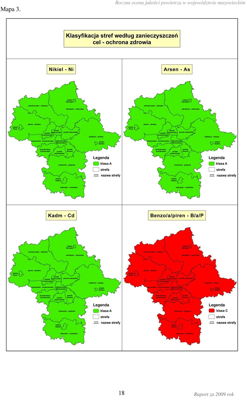 jakości powietrza w