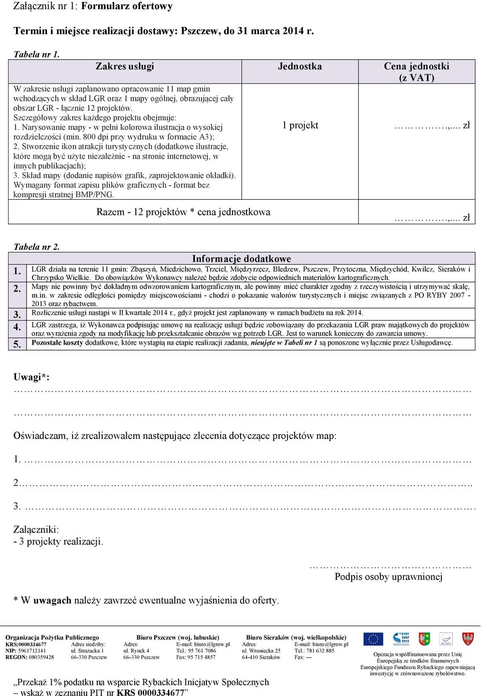 Szczegółowy zakres każdego projektu obejmuje: 1. Narysowanie mapy - w pełni kolorowa ilustracja o wysokiej rozdzielczości (min. 800 dpi przy wydruku w formacie A3); 2.