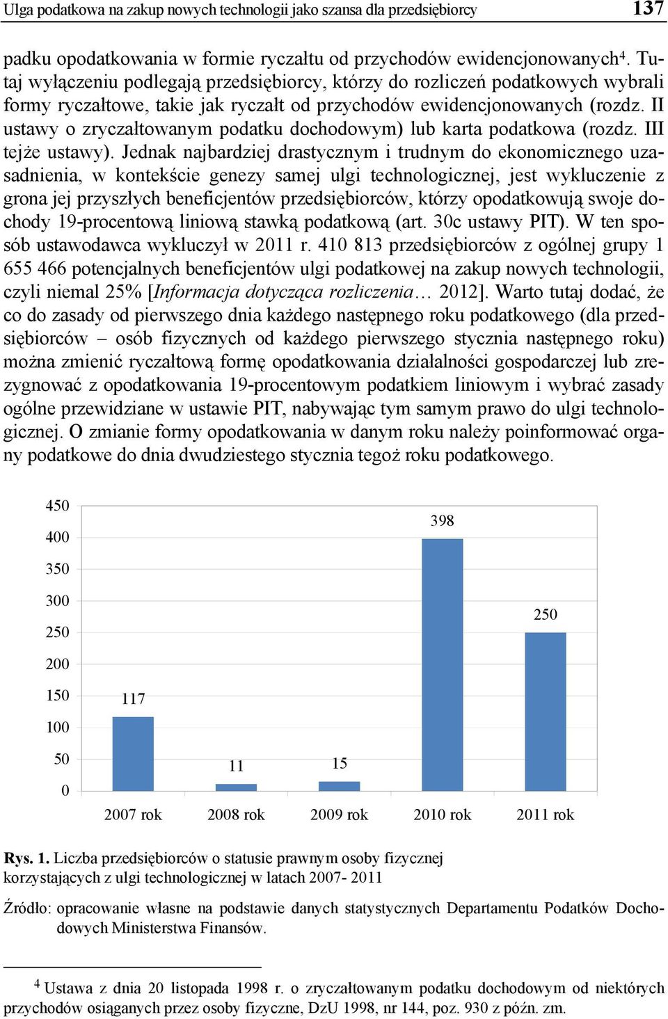 II ustawy o zryczałtowanym podatku dochodowym) lub karta podatkowa (rozdz. III tejże ustawy).