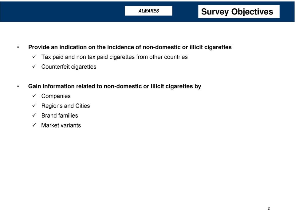 countries Counterfeit cigarettes ain information related to non-domestic