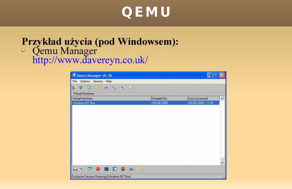 Qemu Manager