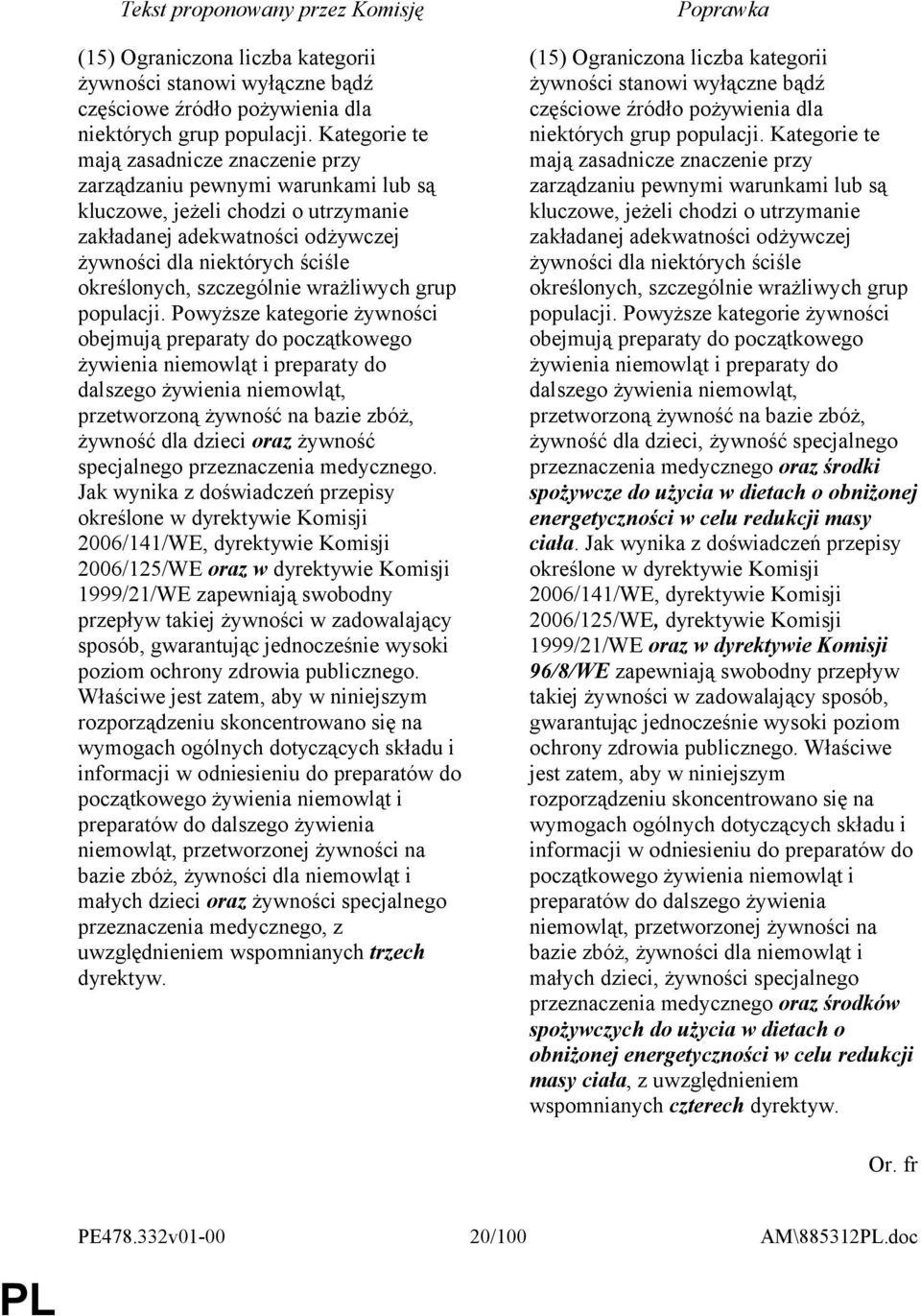 szczególnie wrażliwych grup populacji.