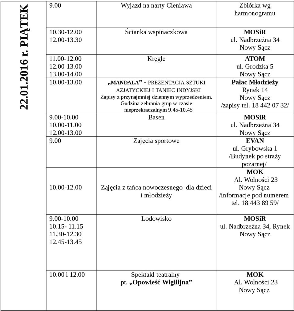 INDYJSKI 10.00-12.