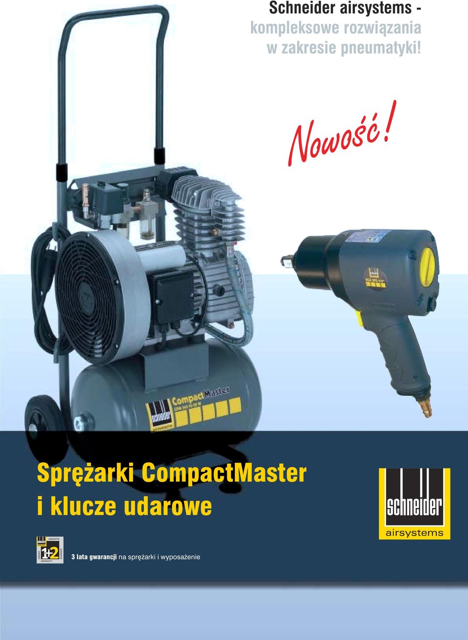 Sprężarki CompactMaster i klucze