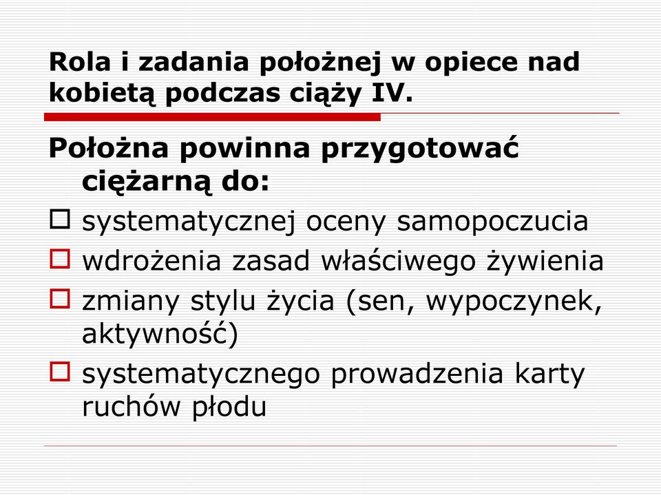 samopoczucia wdrożenia zasad właściwego żywienia zmiany stylu