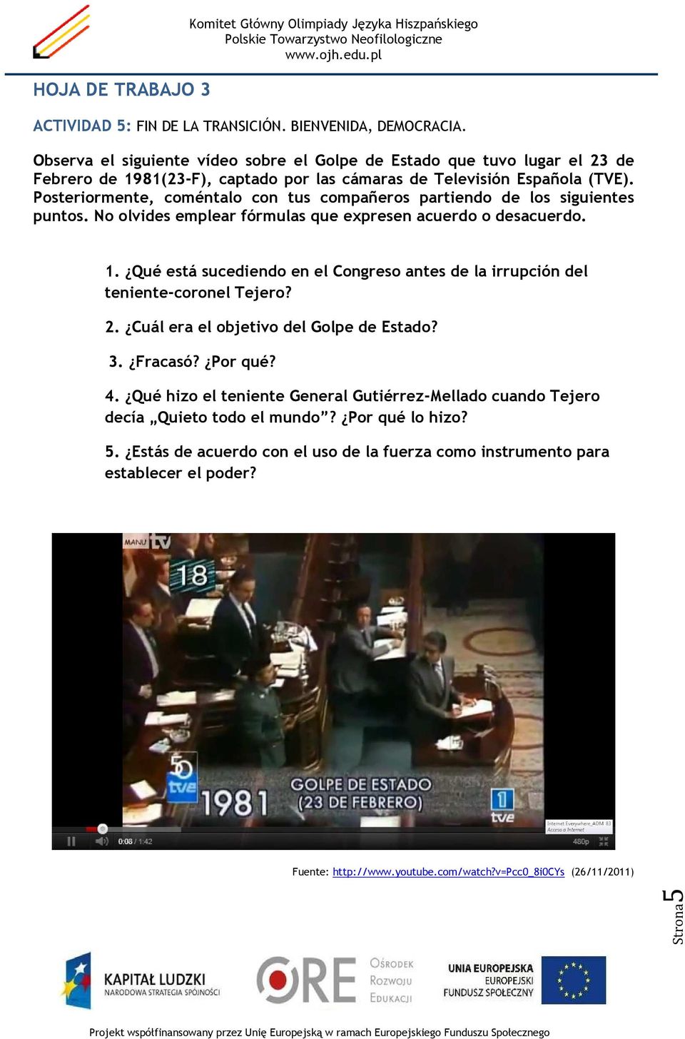 Posteriormente, coméntalo con tus compañeros partiendo de los siguientes puntos. No olvides emplear fórmulas que expresen acuerdo o desacuerdo. 1.