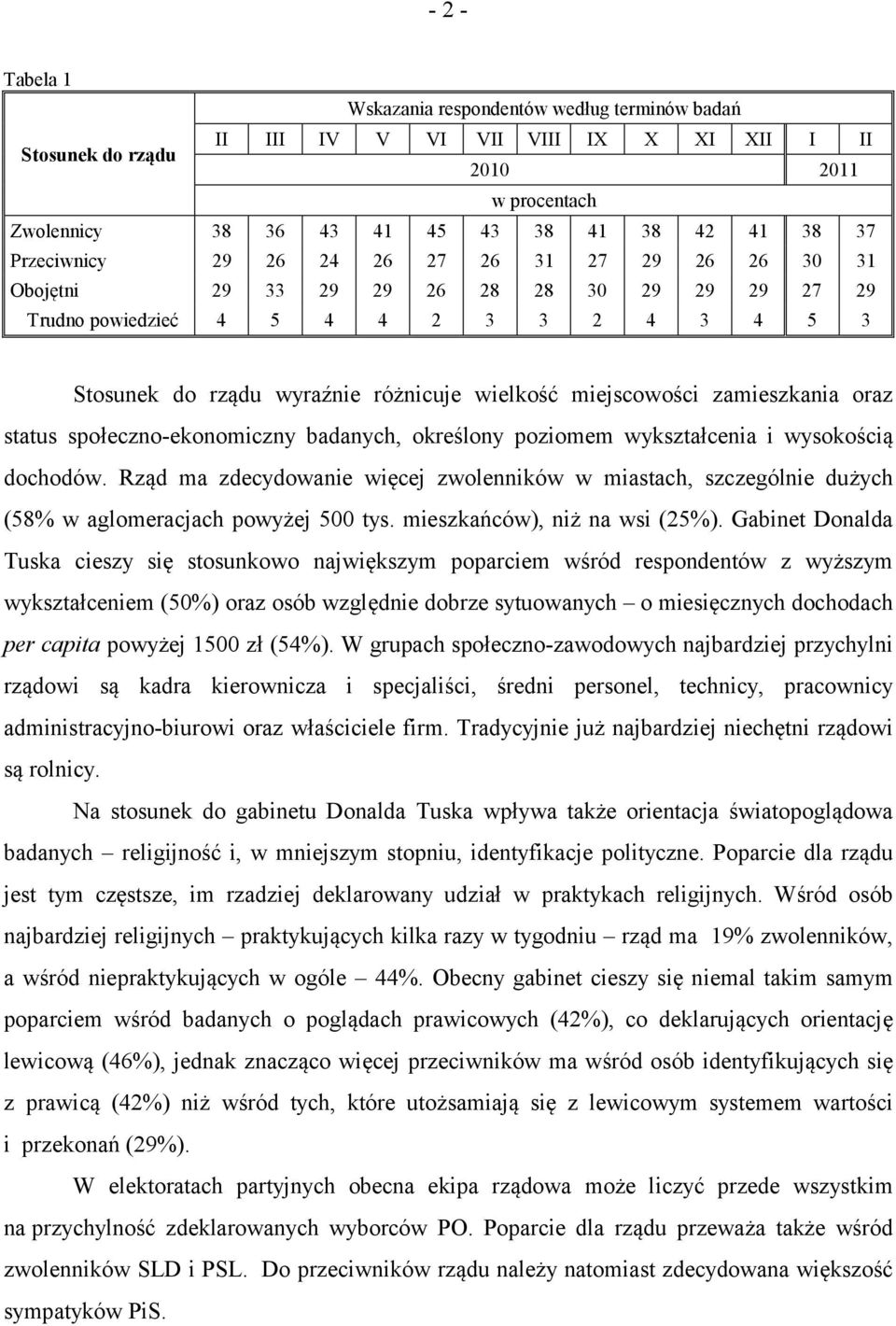 status społeczno-ekonomiczny badanych, określony poziomem wykształcenia i wysokością dochodów.