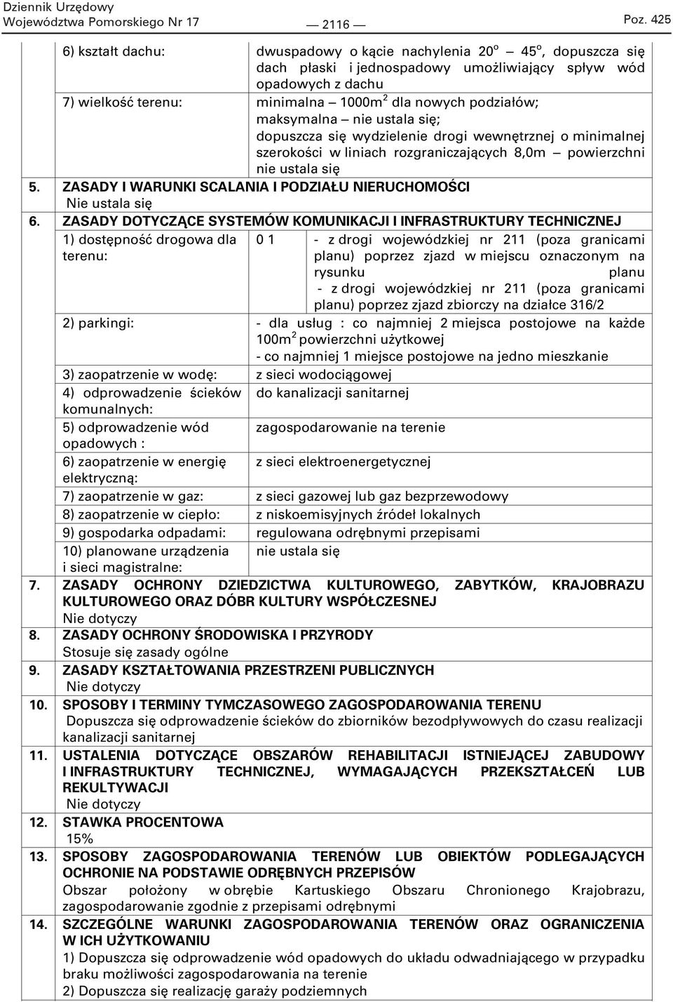 ZASADY I WARUNKI SCALANIA I PODZIA U NIERUCHOMO CI Nie ustala si 6.