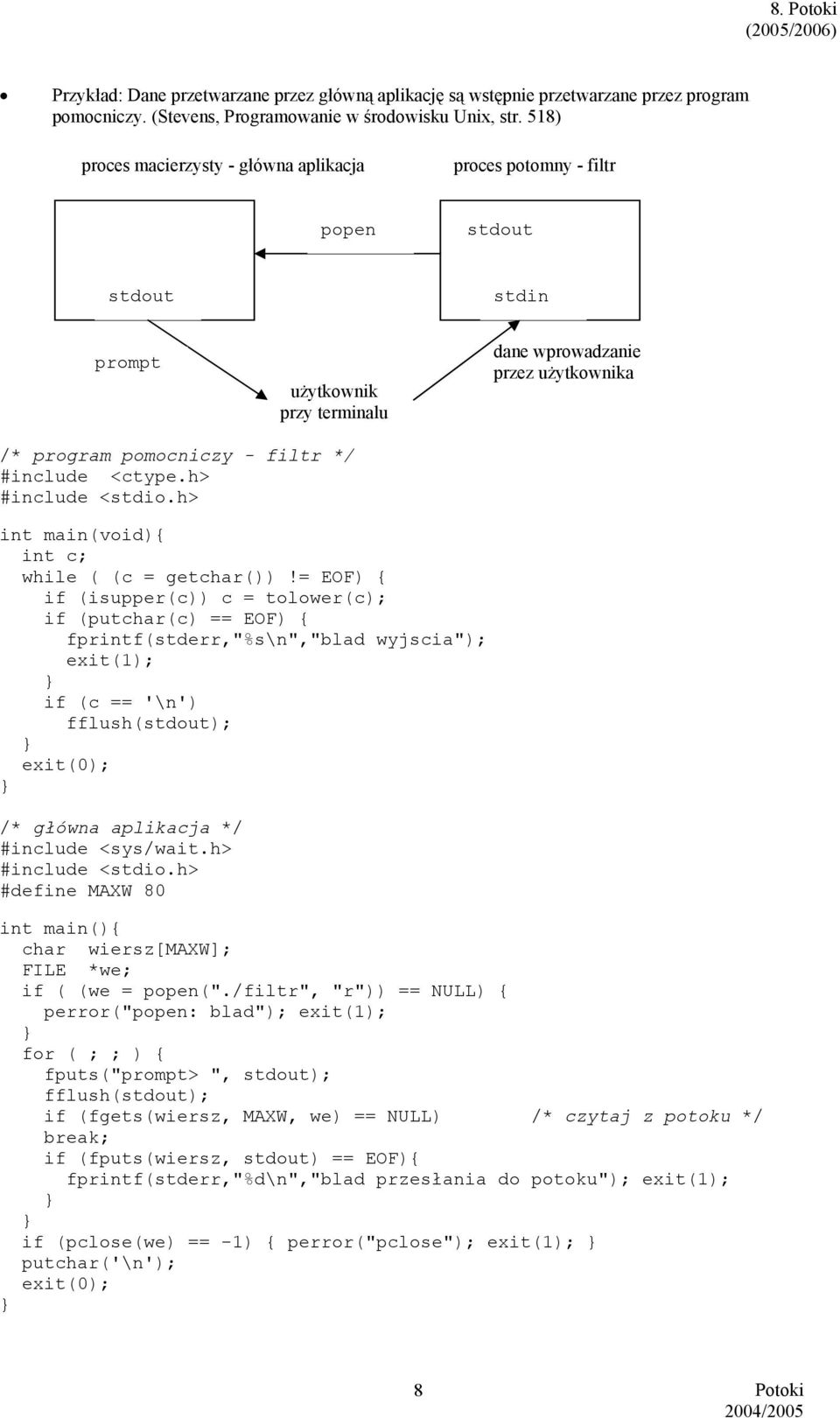 #include <ctype.h> int main(void){ int c; while ( (c = getchar())!