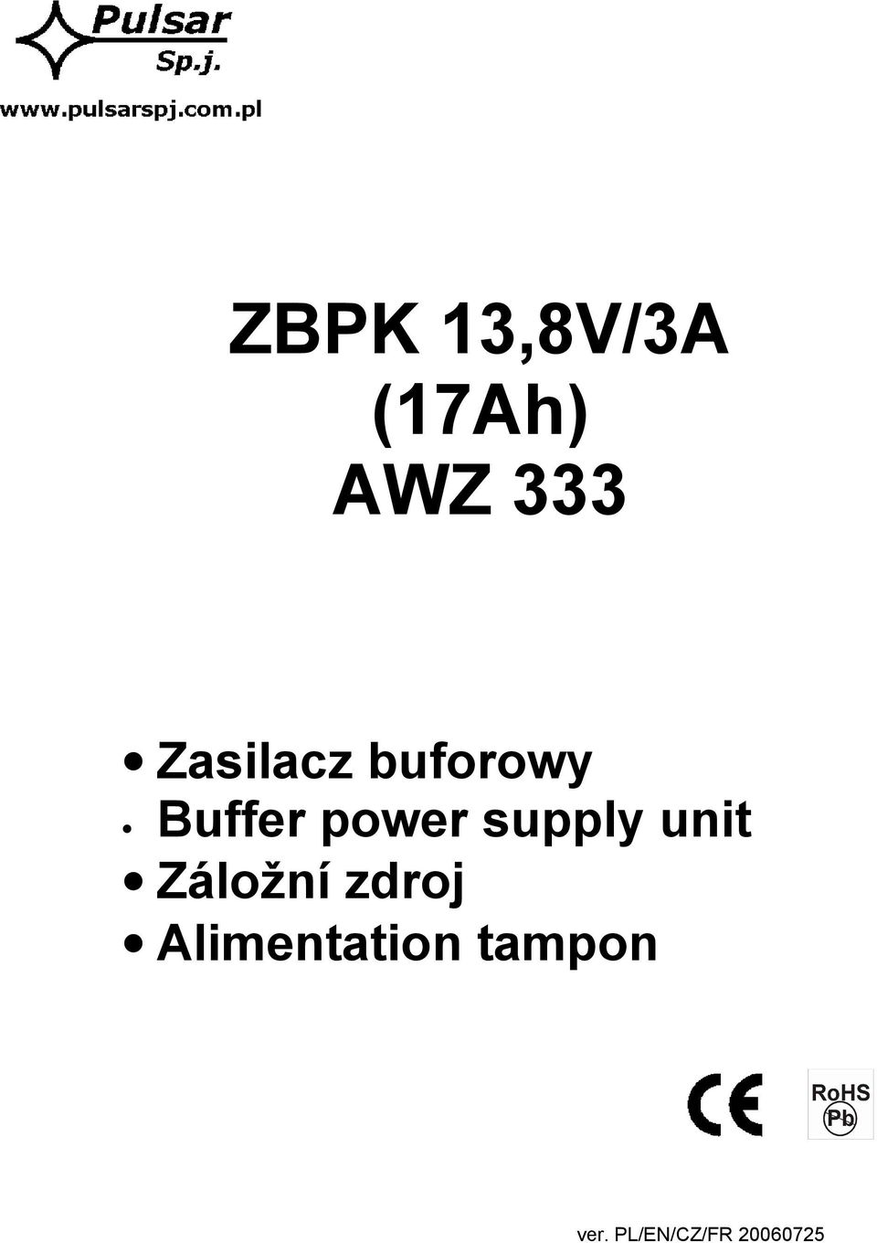 supply unit Záložní zdroj