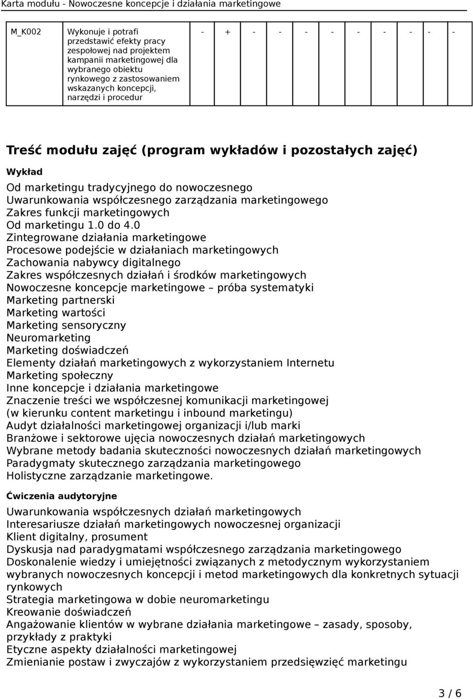 marketingowych Od marketingu 1.0 do 4.