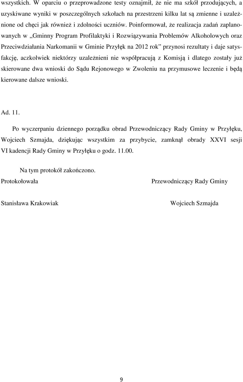 zdolności uczniów.