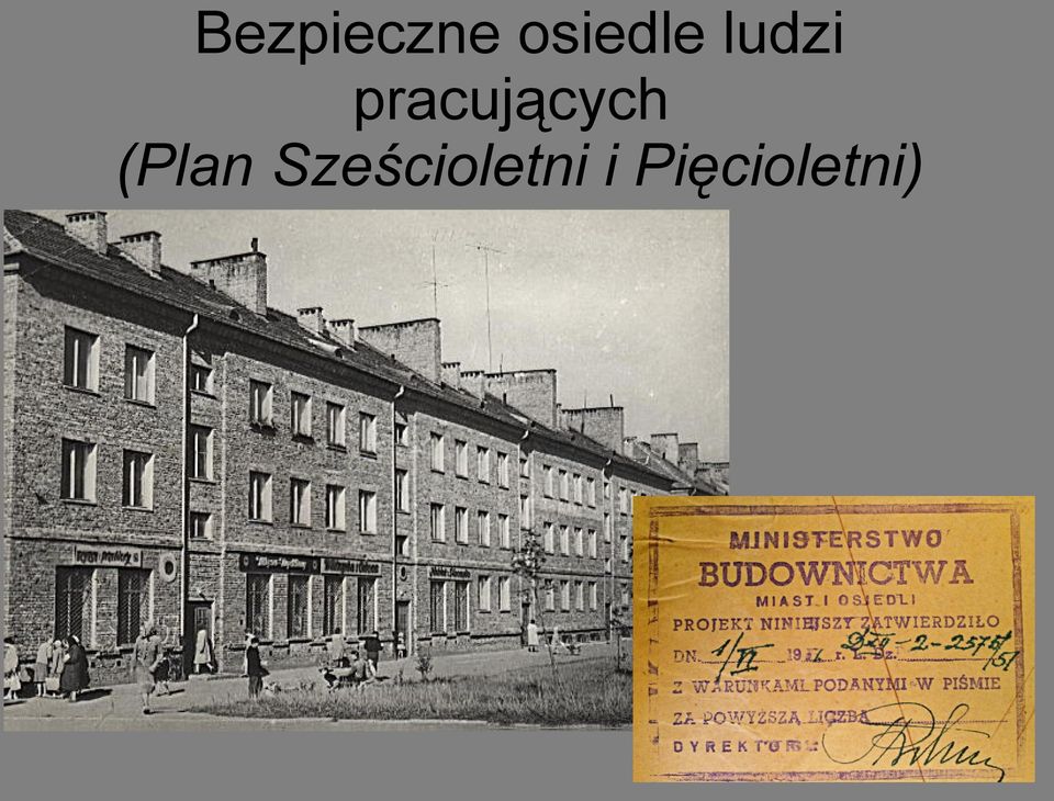 pracujących (Plan