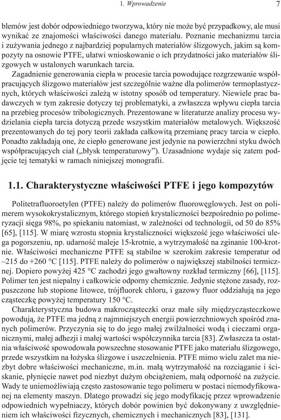 ustalonych warunkach tarcia.