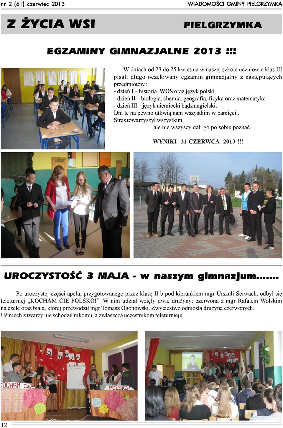 Nr 2 61 Czerwiec 2013 Egzemplarz Bezpłatny Issn Lipca 2013 śmieci