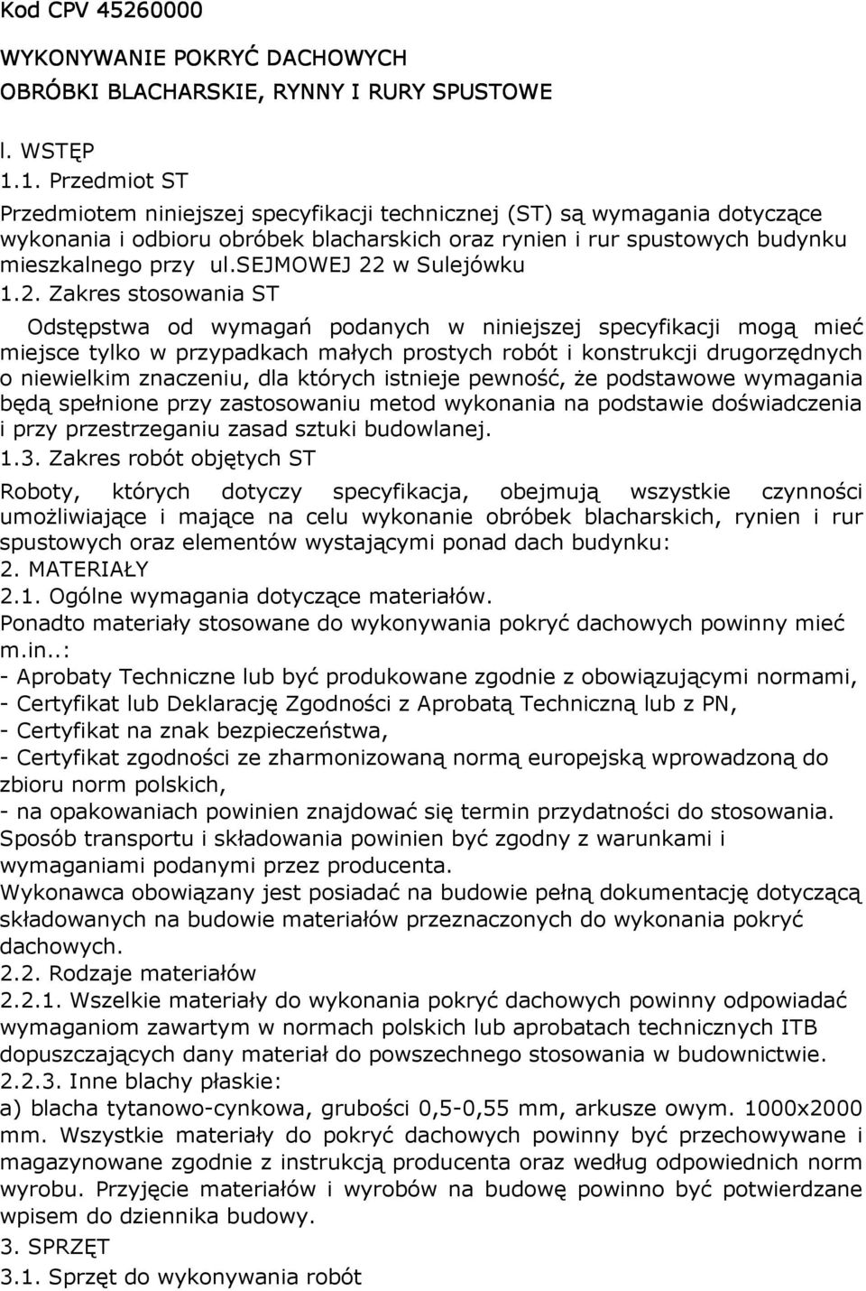sejmowej 22